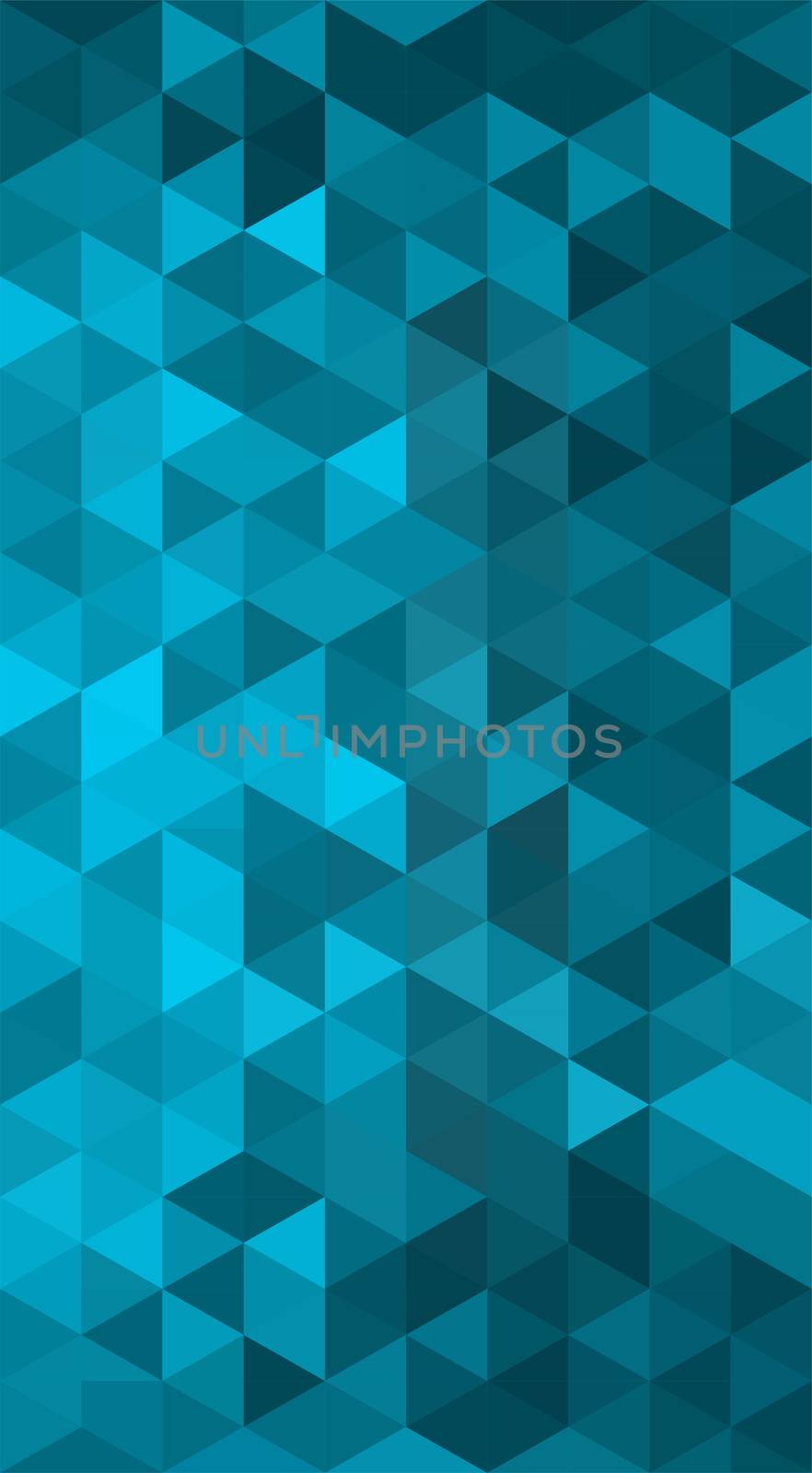 abstract blue triangle background low poly illustration 