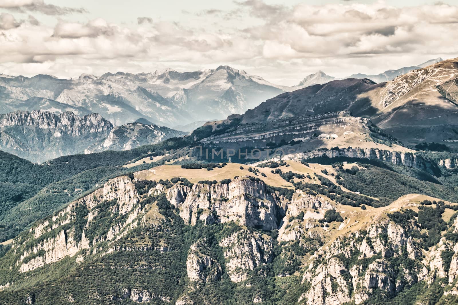 Views of the Dolomites, Italian alps. by Isaac74