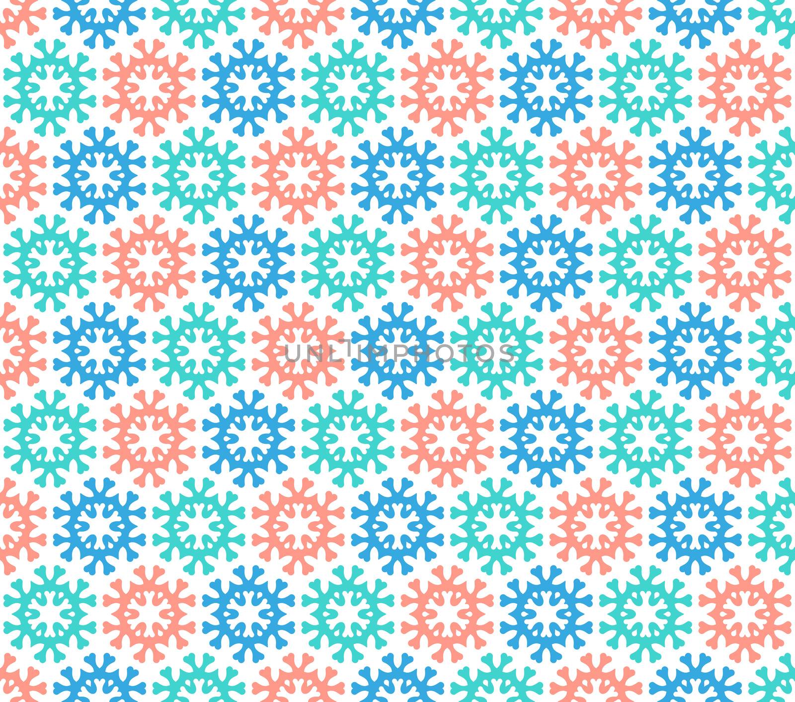 abstract illustration Christmas pattern on paper or fabric