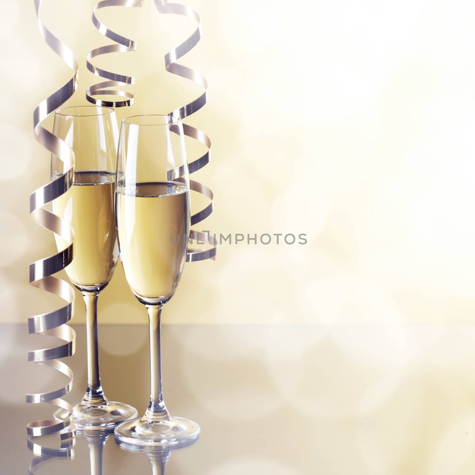 Champagne and ribbons by Yellowj
