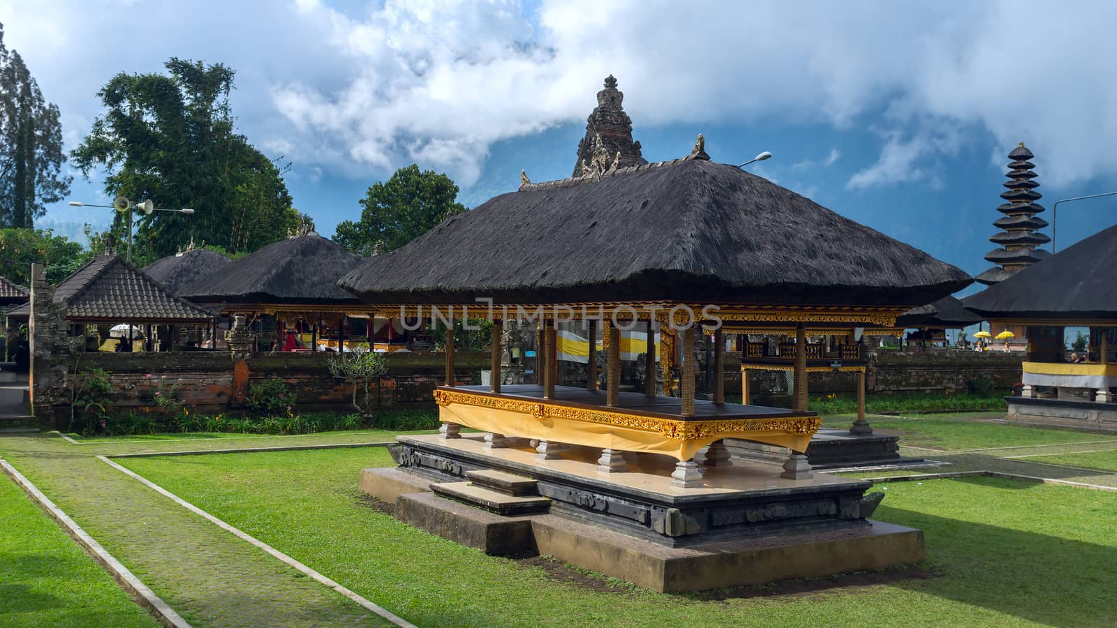 Famouse temple in island Bali