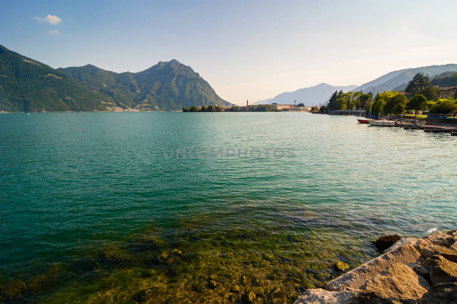 Iseo Lake panorama by Robertobinetti70