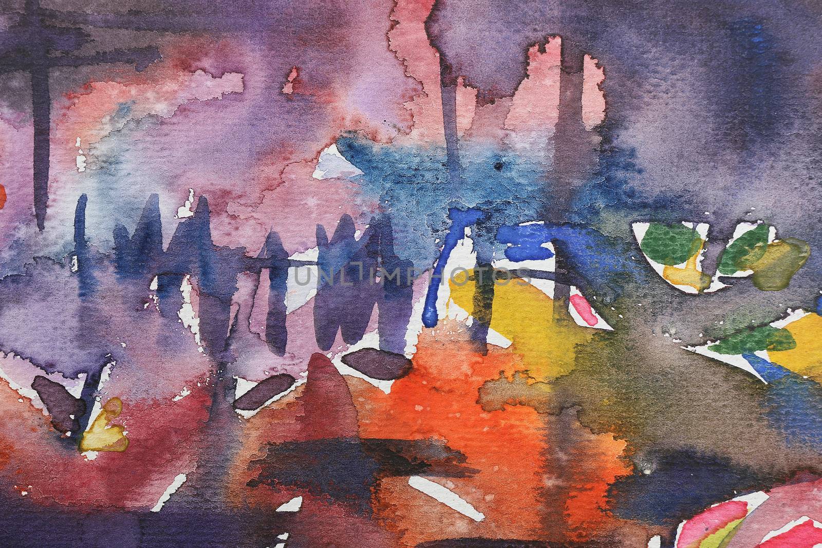 watercolor abstract image , use for background