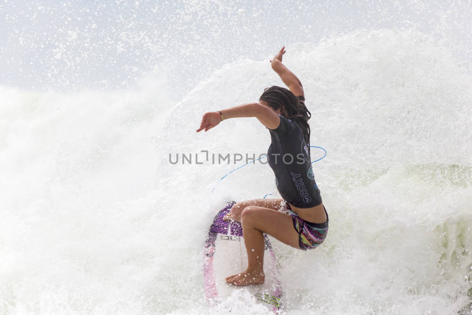 Surfer At A Competition by Imagecom