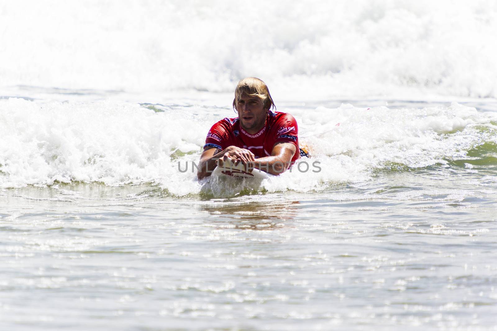 Surfer At A Competition by Imagecom