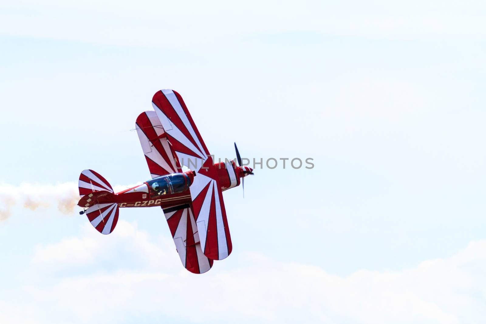 LETHBRIDGE CANADA 25 JUN 2015: International Air Show and Open House for Canadian, USA and British current and historical military and civilian aircrafts. There were also numerous flights as well.