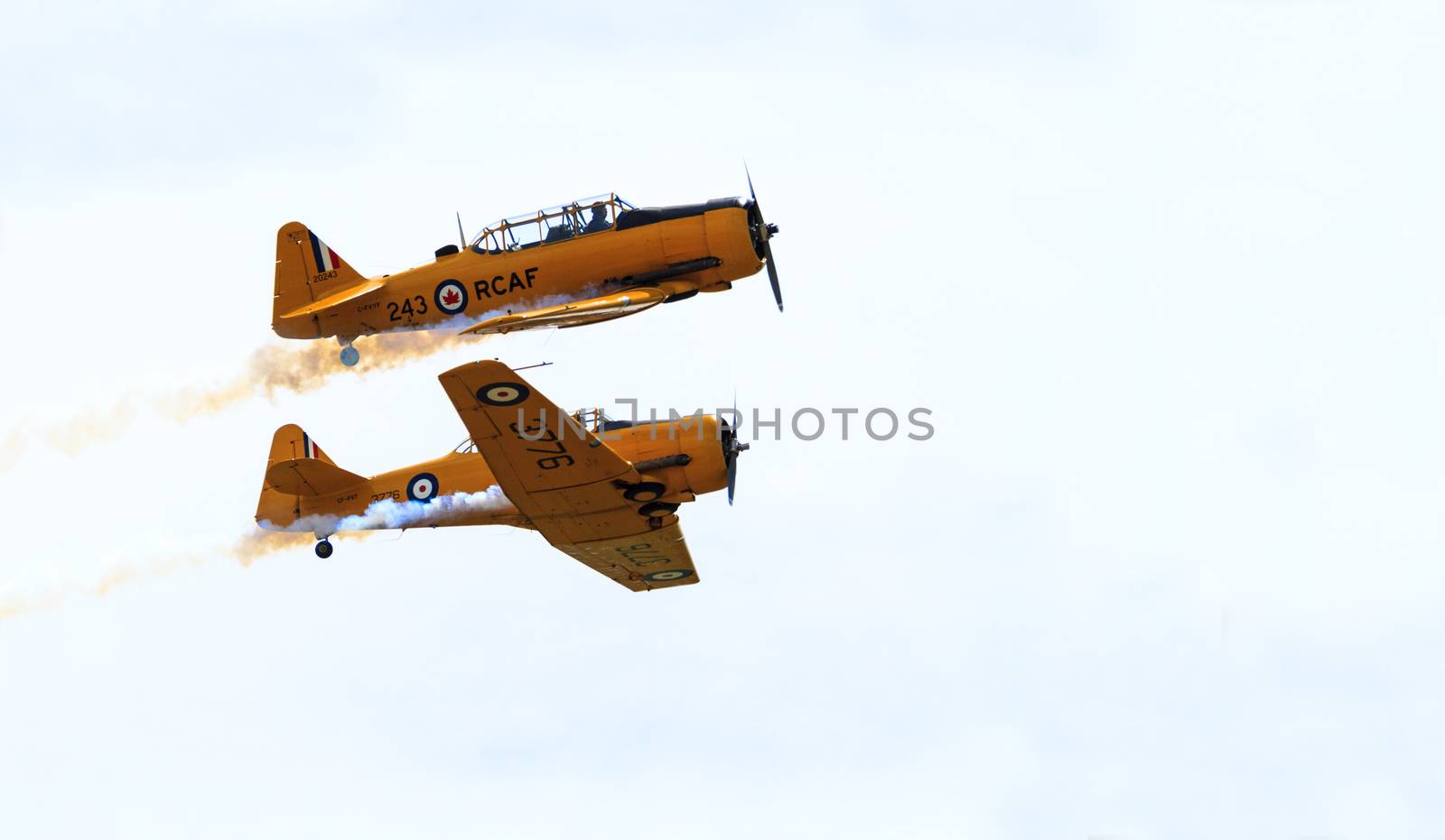 LETHBRIDGE CANADA 25 JUN 2015: International Air Show and Open House for Canadian, USA and British current and historical military and civilian aircrafts. There were also numerous flights as well.