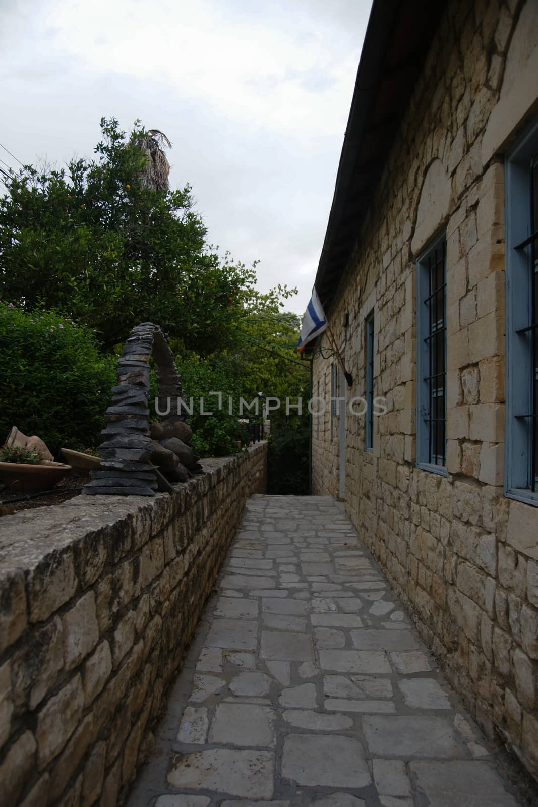 Old houses in nothern Israel town