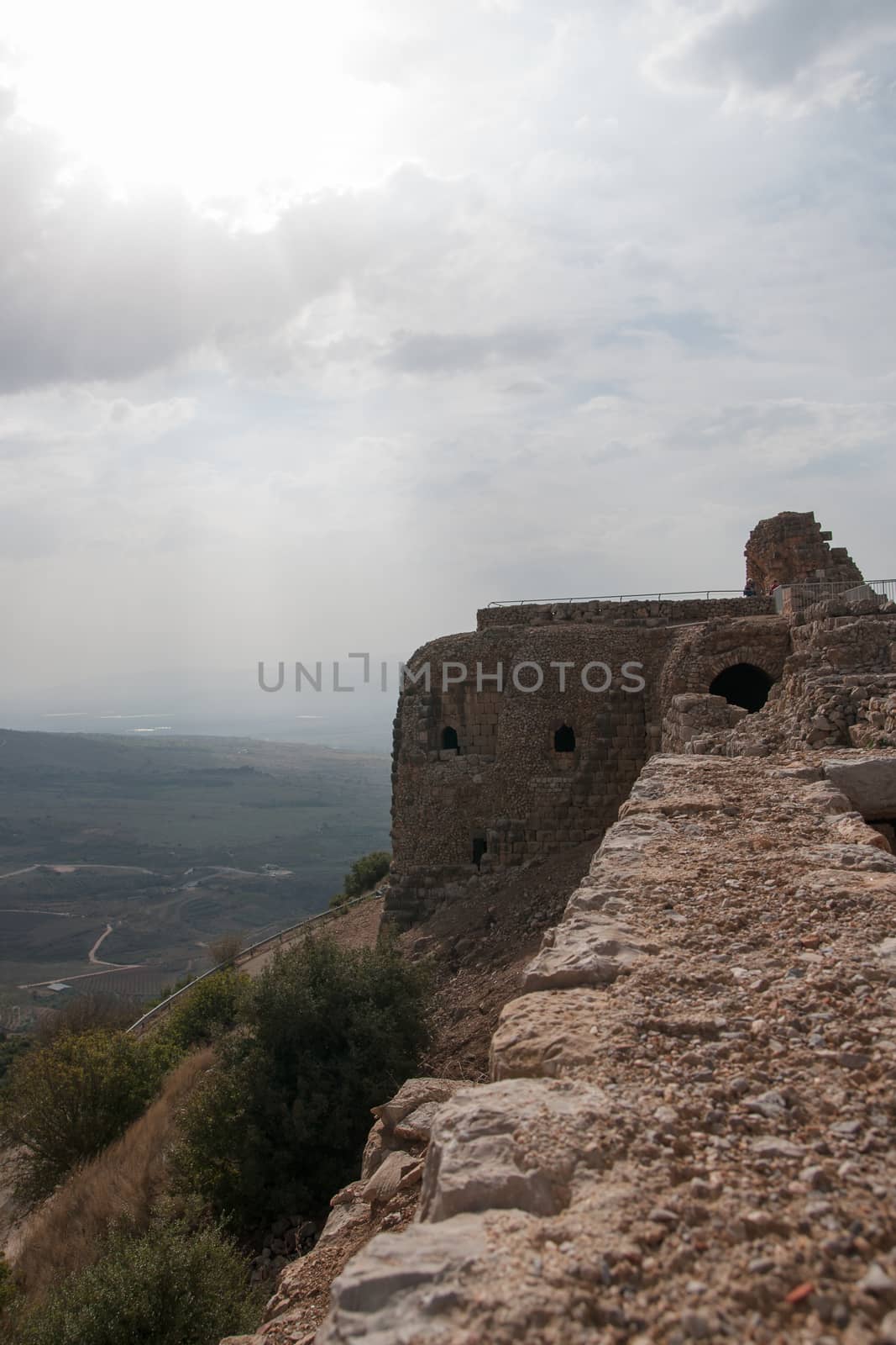 Castle ruins in Israel tourosim and travel