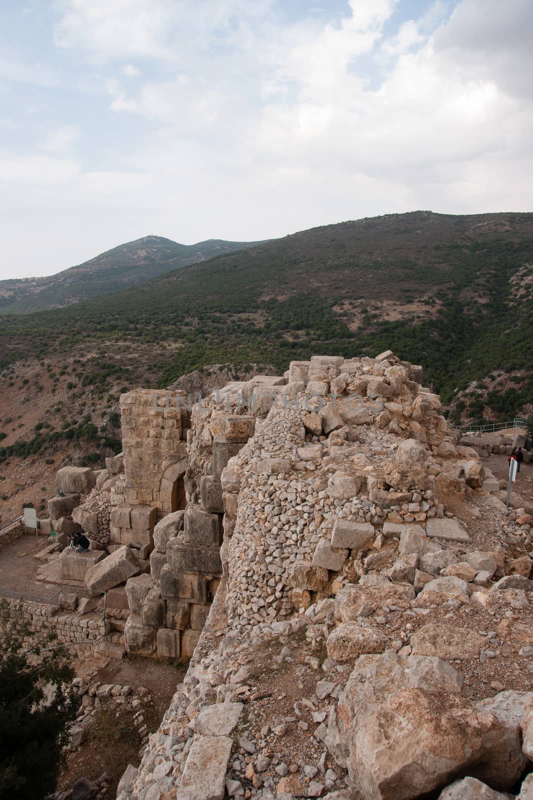 Castle ruins in Israel tourosim and travel