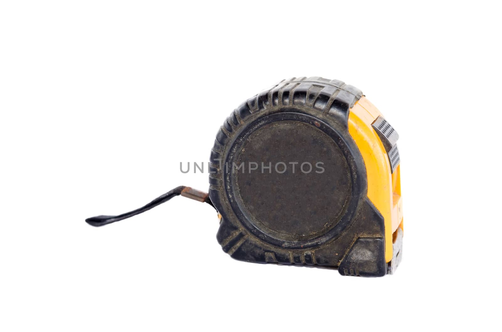 Measuring Tape isolated on the white background.