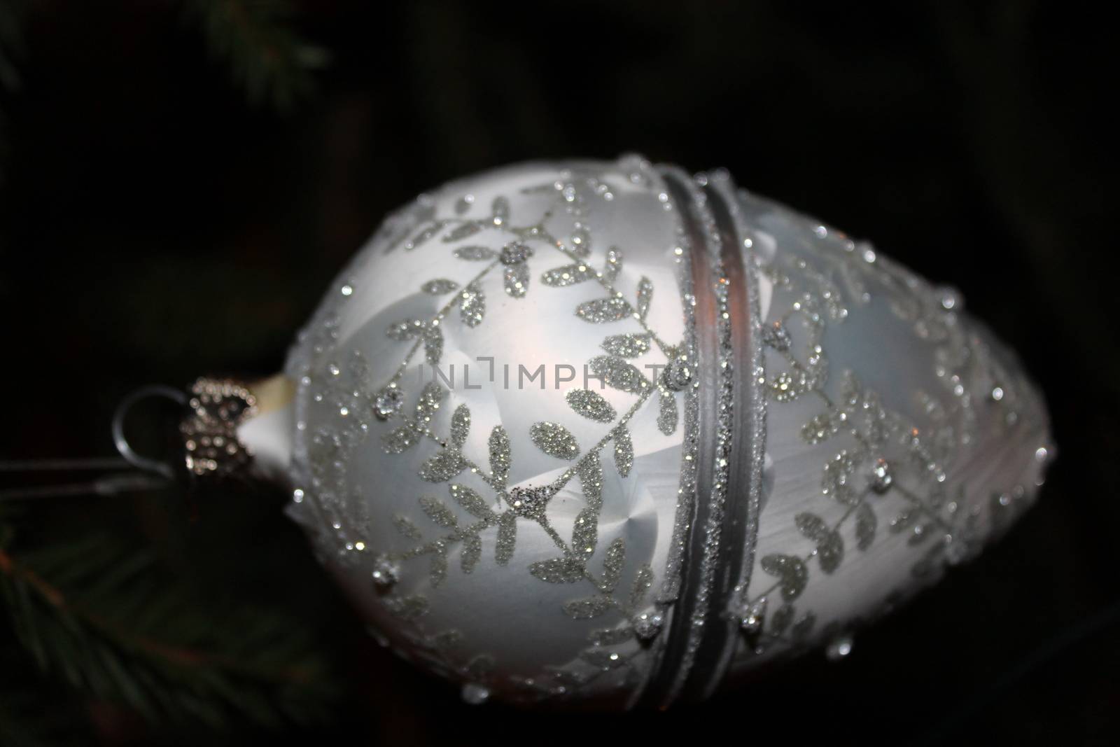 White Christmas decoration