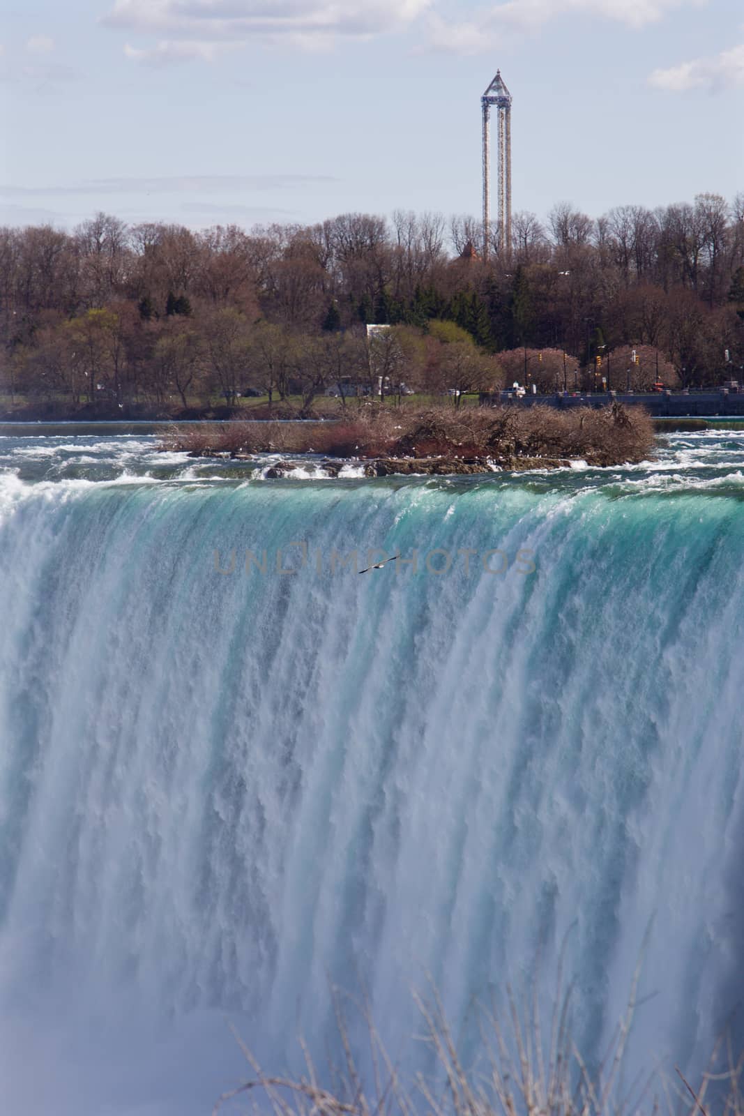 The Niagara falls background by teo