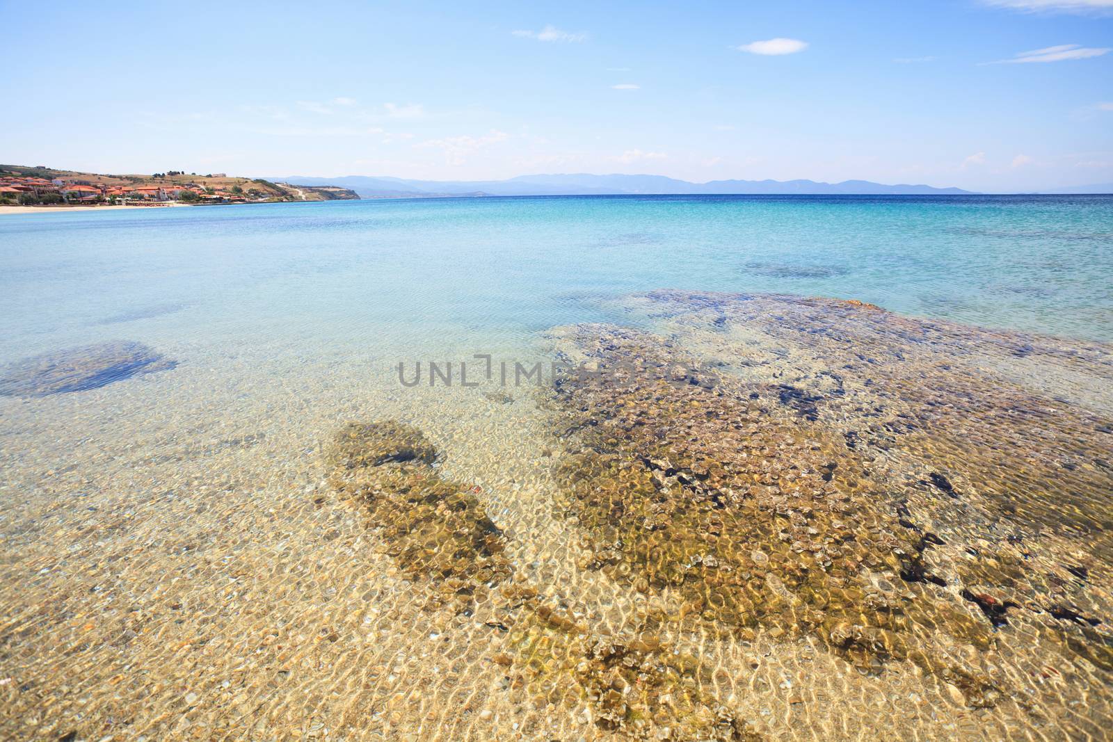 Mediterranean Sea landscape on Chalkidiki - Greece