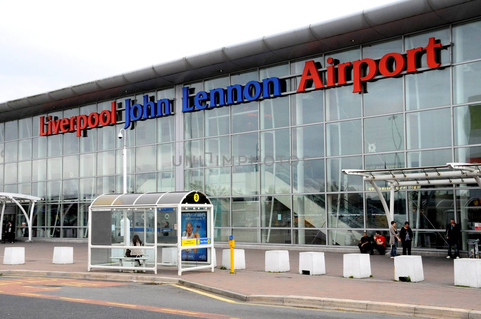 Liverpool city airport, by gorilla