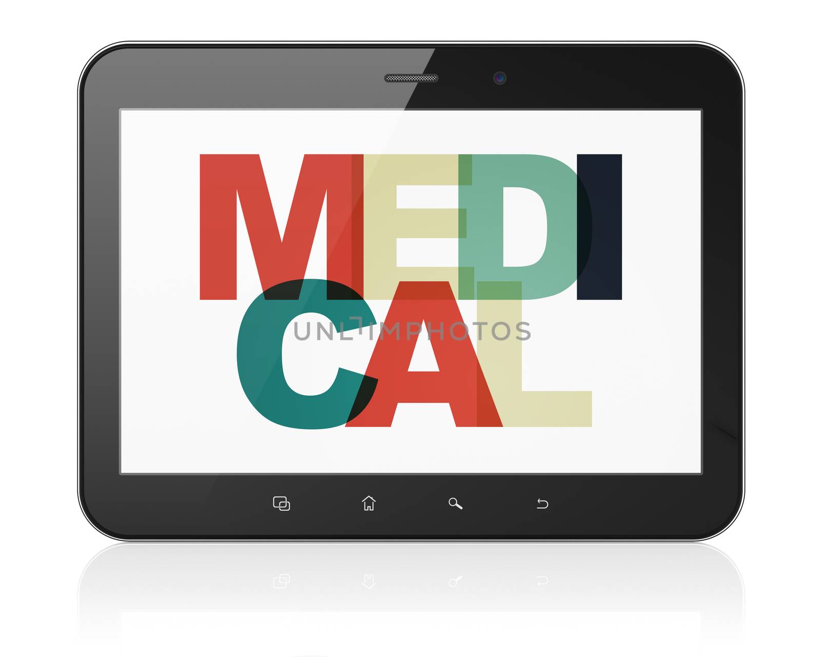 Health concept: Tablet Computer with Medical on  display by maxkabakov