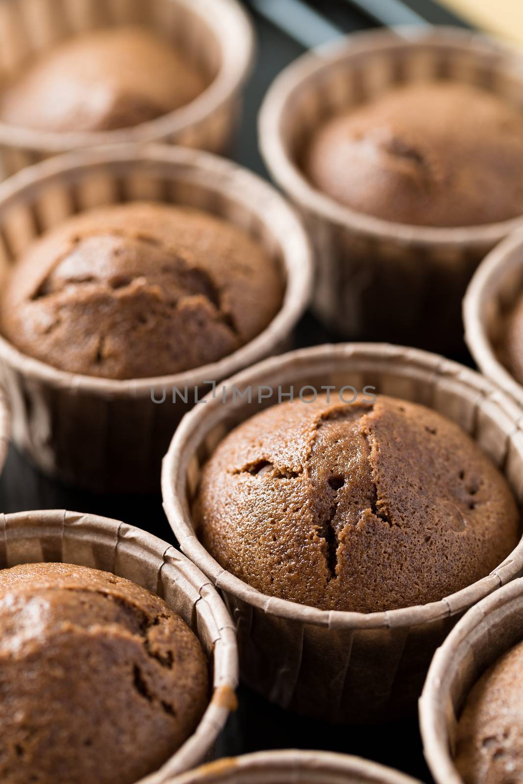 Chocolate muffins cake