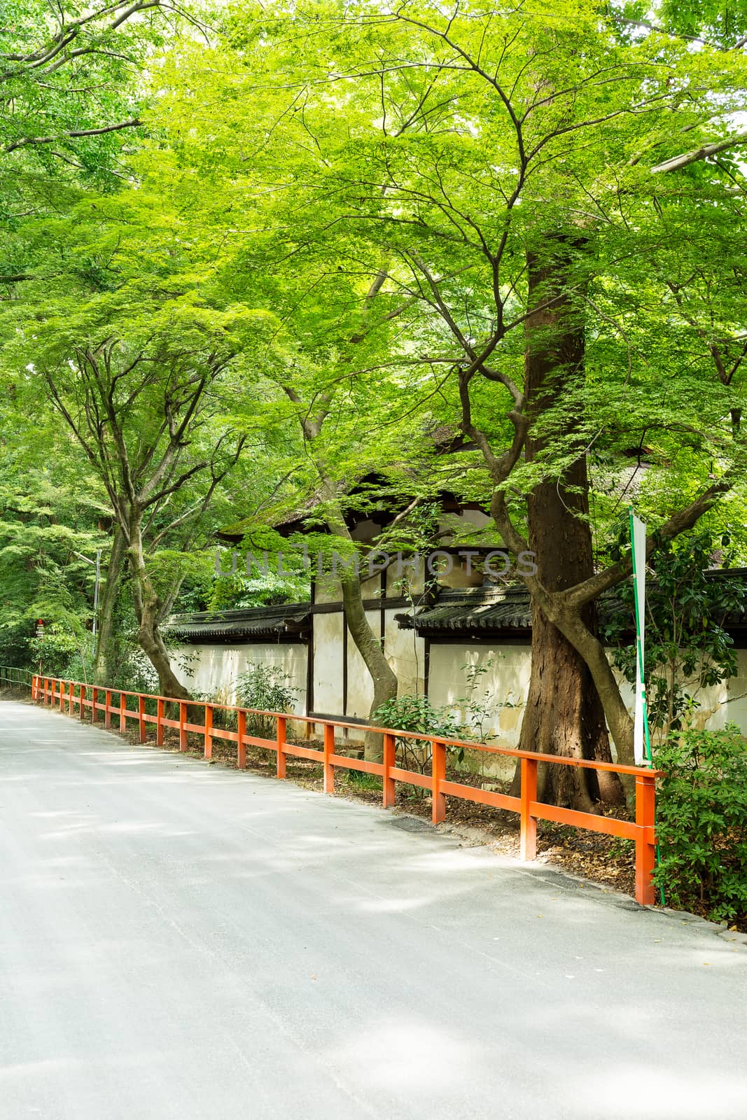 Traditional Temple in the Kyoto, Japan