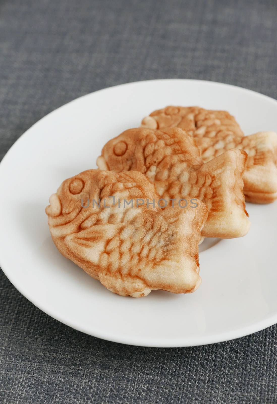 Taiyaki, japanese fish shape cake