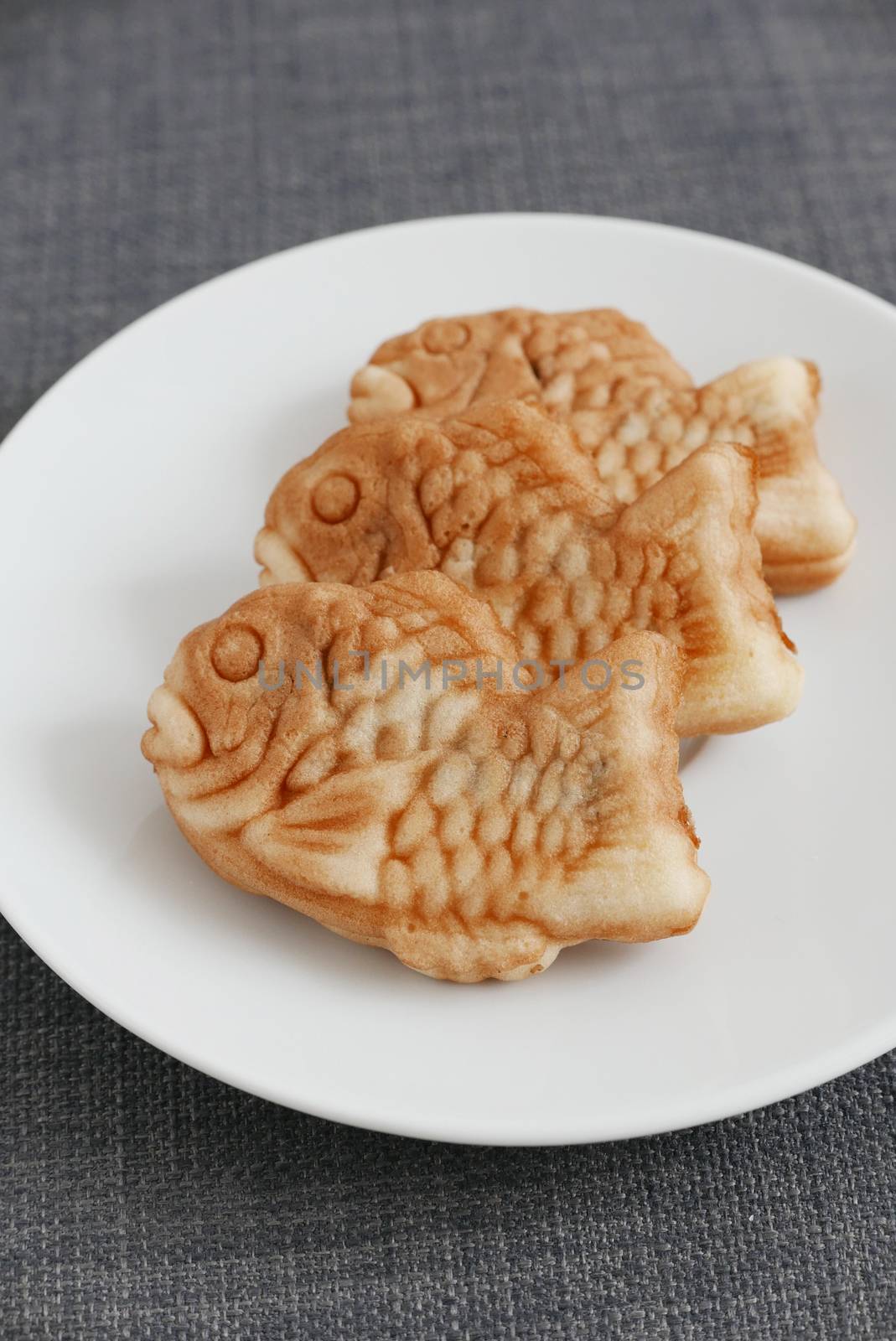 Taiyaki, japanese fish shape cake