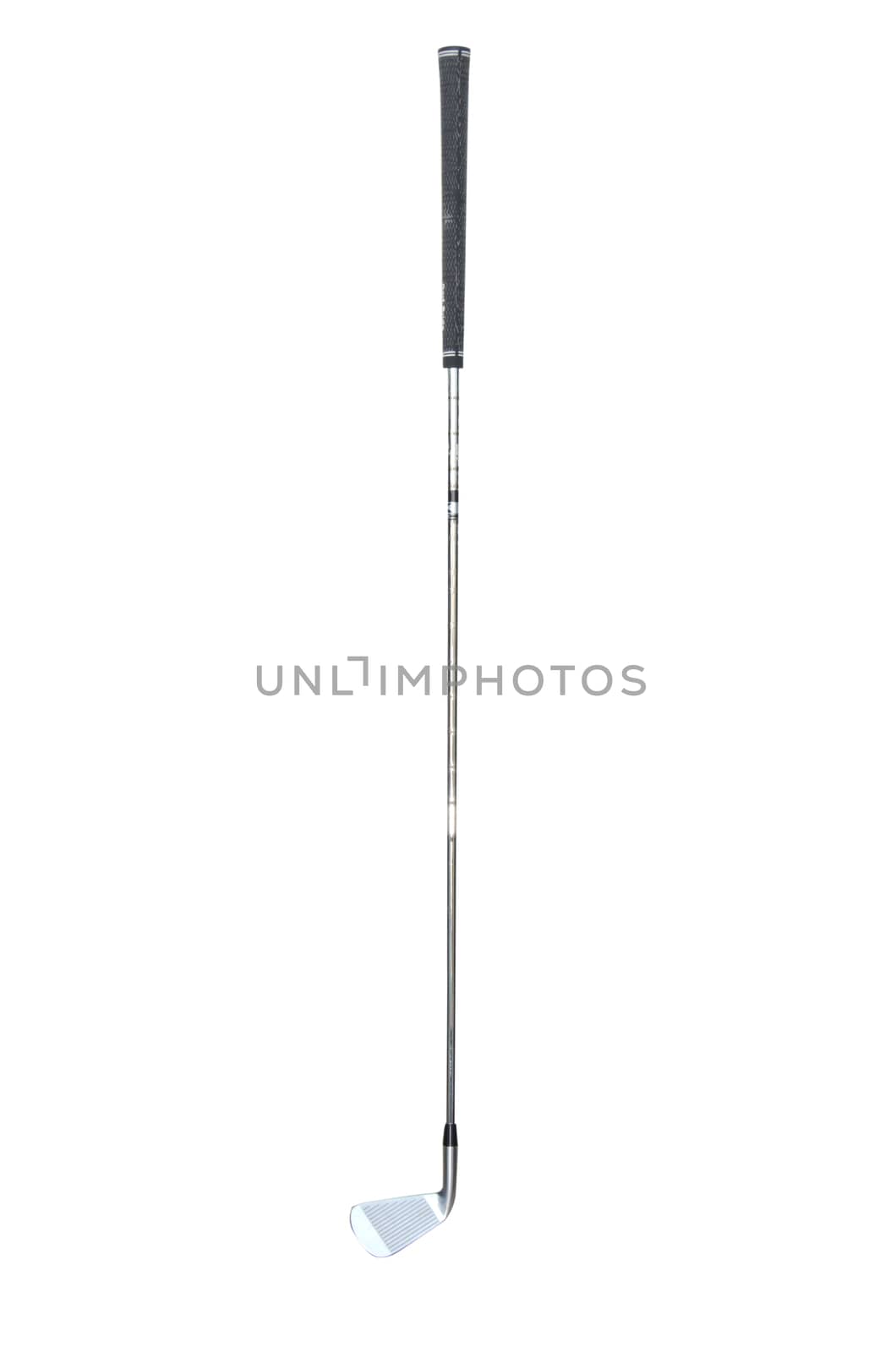 golf club isolated on the white background.