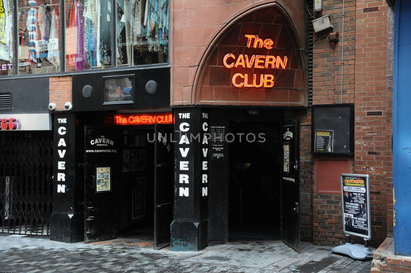 Liverpool's famous Cavern Club