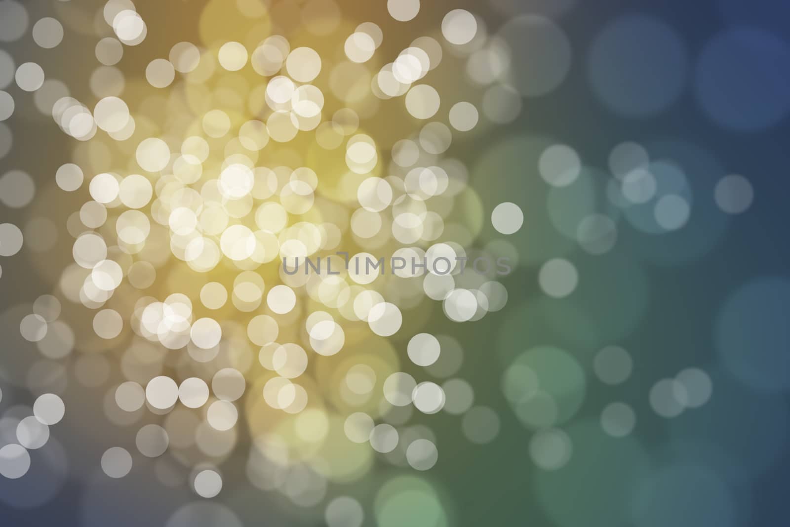 Abstract circular bokeh background by teerawit