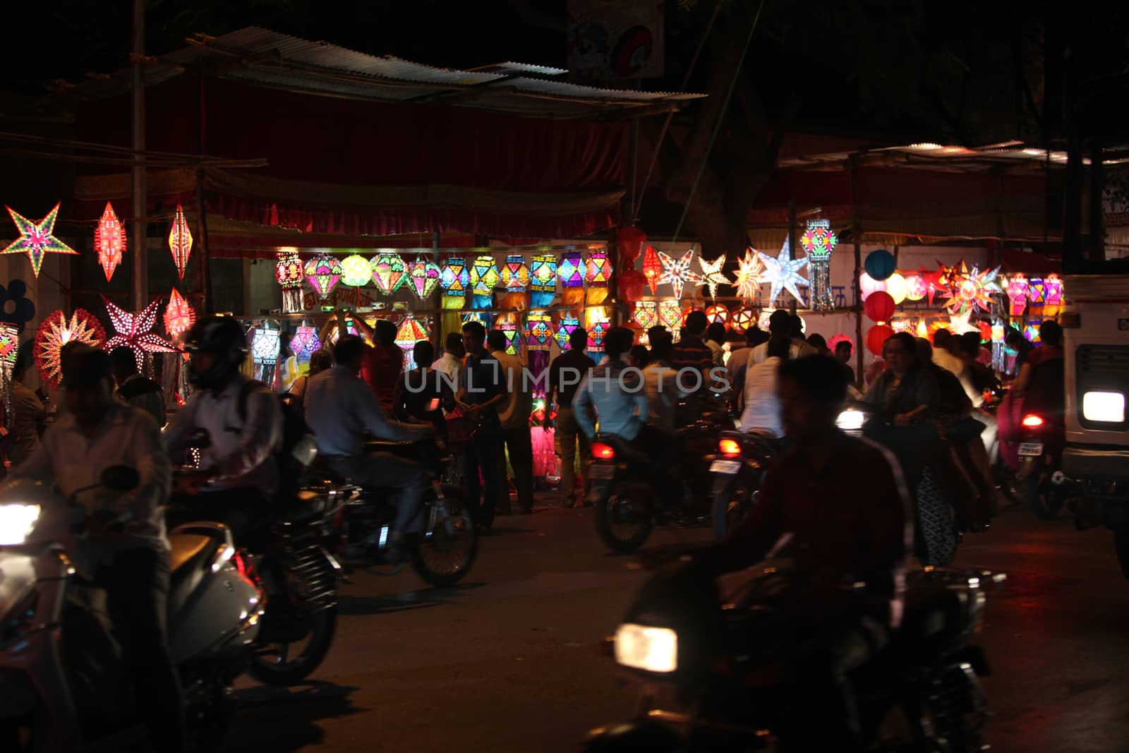 Pune, India - November 7, 2015: People in India shopping for sky by thefinalmiracle