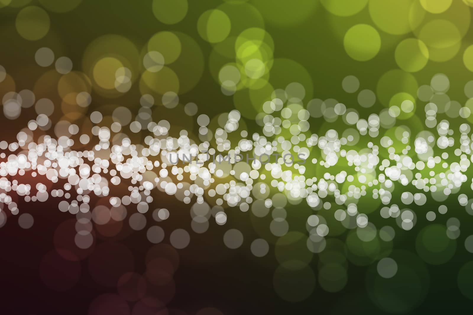 Abstract circular bokeh background by teerawit