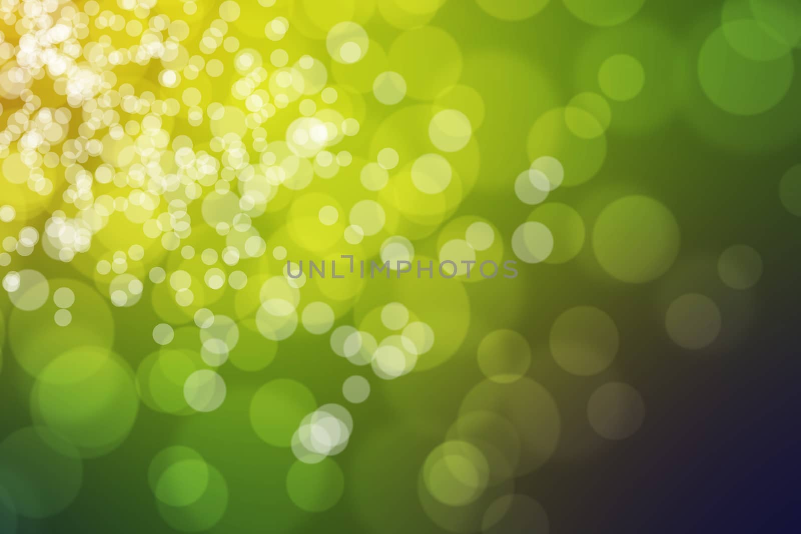 Abstract circular bokeh background by teerawit