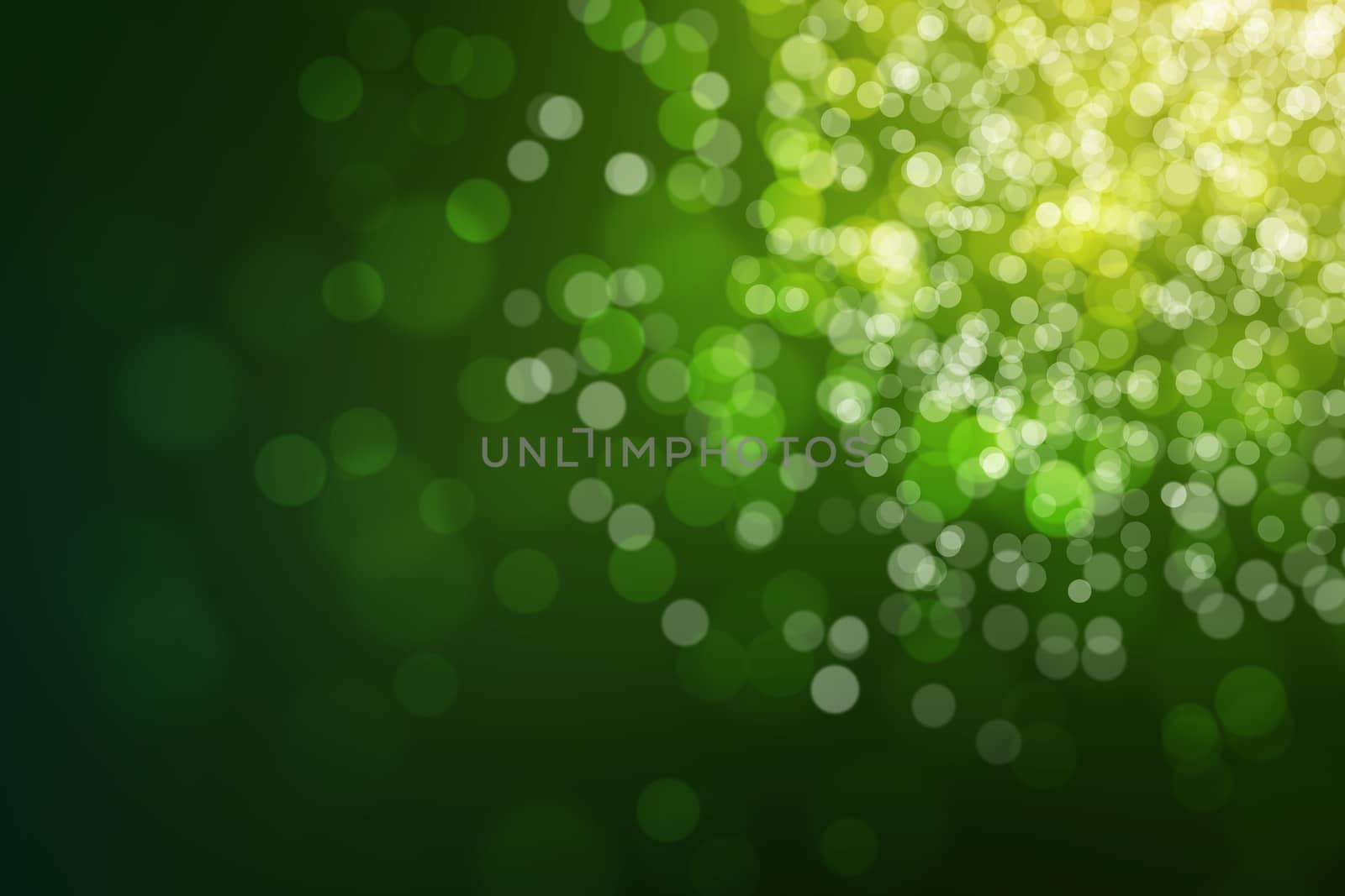 Abstract circular bokeh background by teerawit