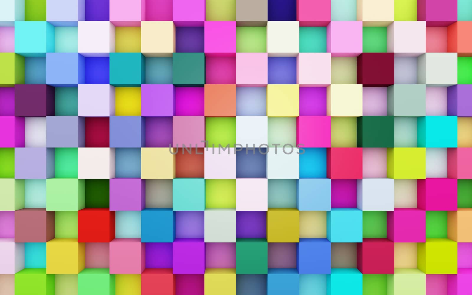 abstract colorful geometric background by teerawit