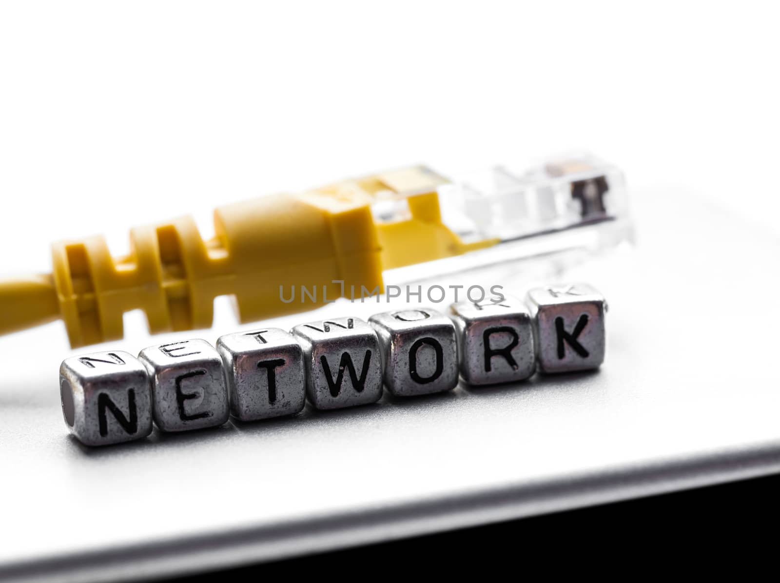 wire and the inscription on a white background