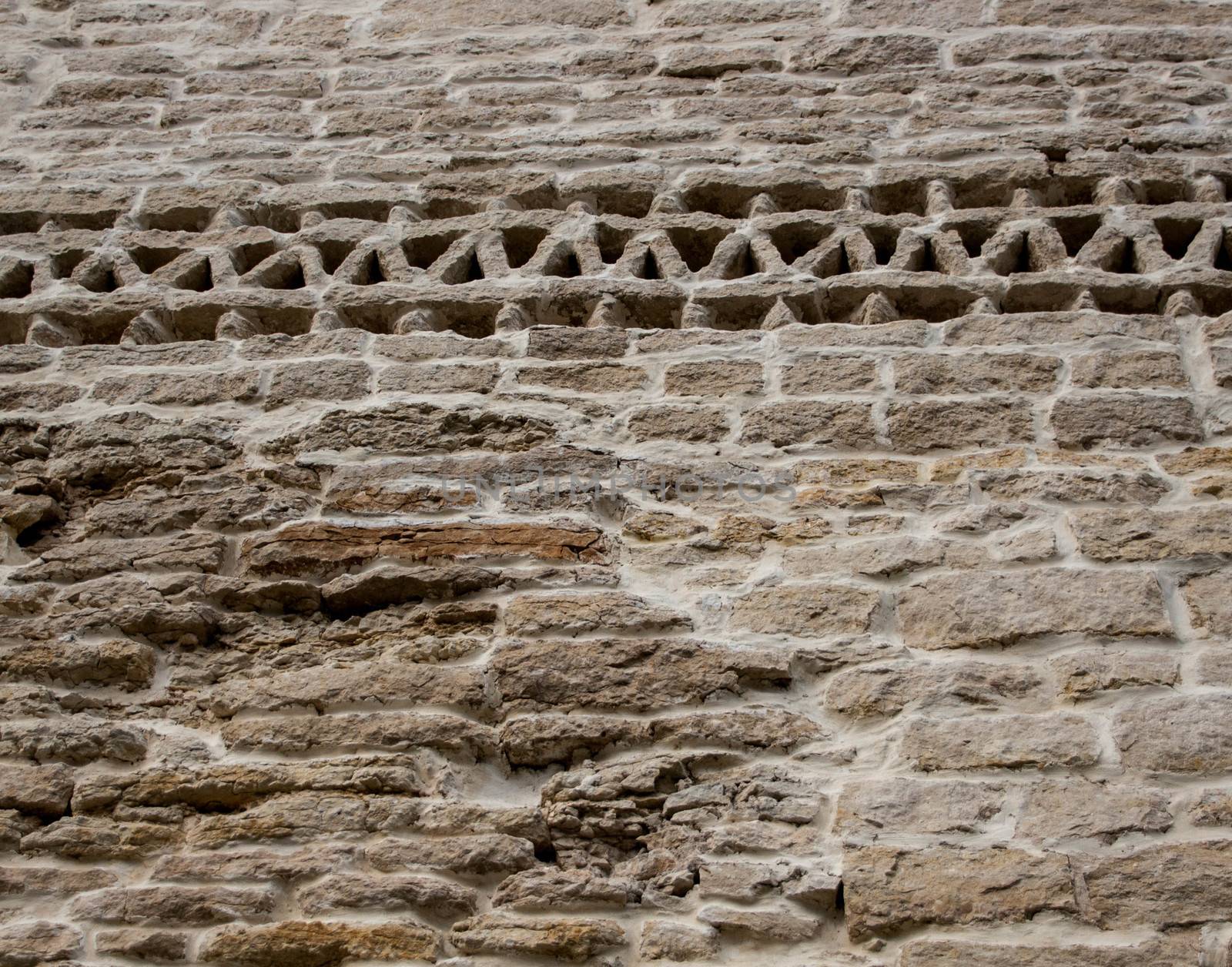 part of a stone wall, for background or texture.