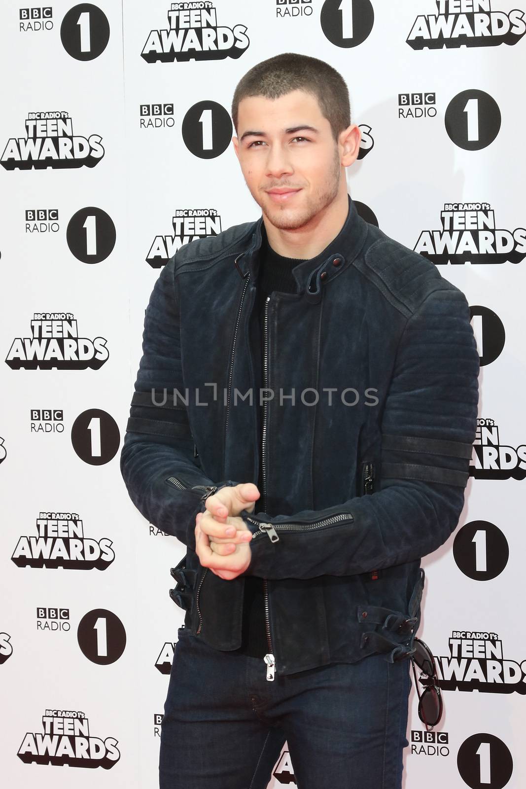 UNITED KINGDOM, London: Nick Jonas attends BBC Radio 1's Teen Awards at Wembley Arena in London on November 8, 2015. 