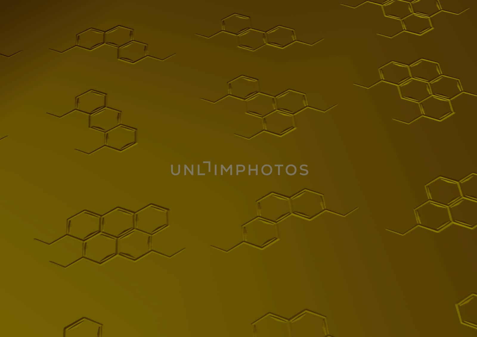 Background with structural chemical formulas. Concept of a chemical background.