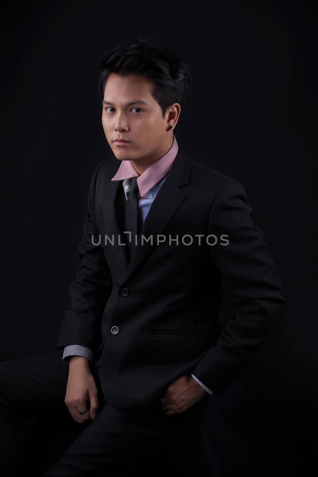 Portrait of Asian young man - Business concept by imagincy