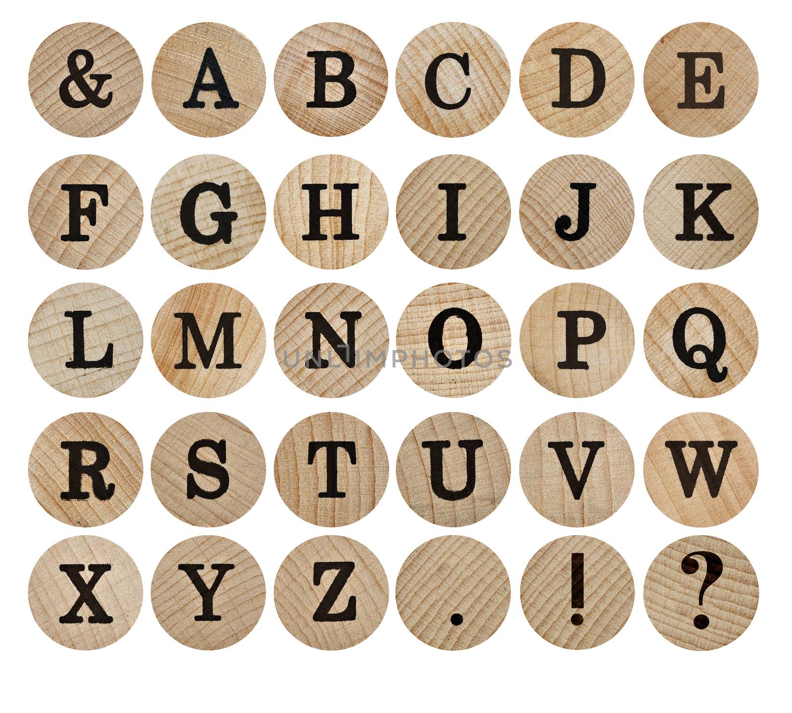 wooden font by Mibuch