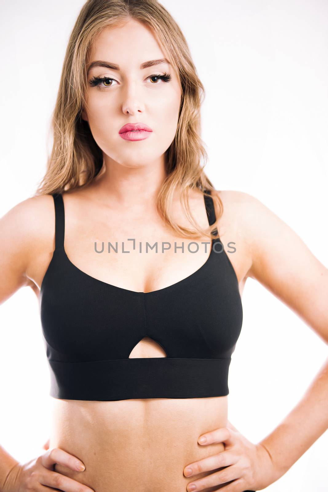Female fitness model posing by artistrobd
