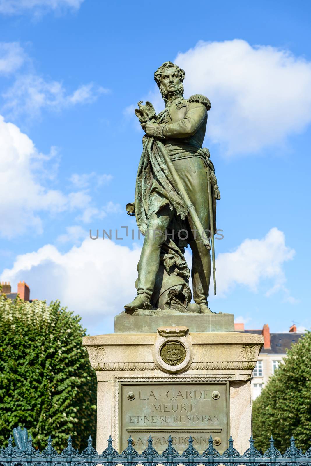 General Cambronne statue in Nantes by dutourdumonde