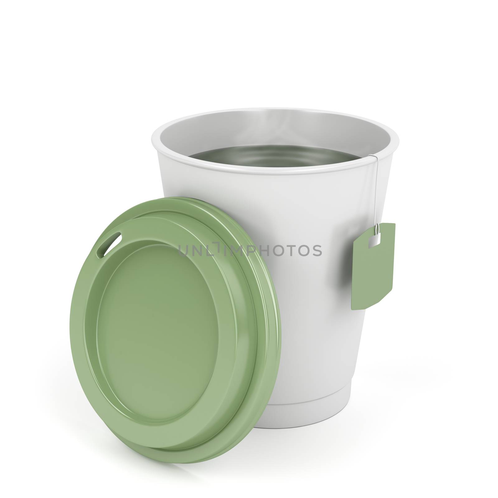Green tea by magraphics