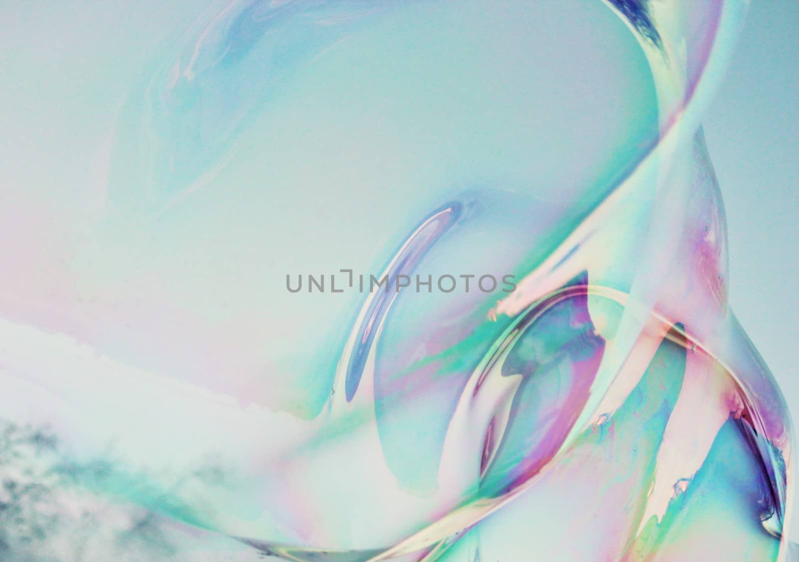 close-up soap bubble background modern simple abstract design with copyspace by cheekylorns