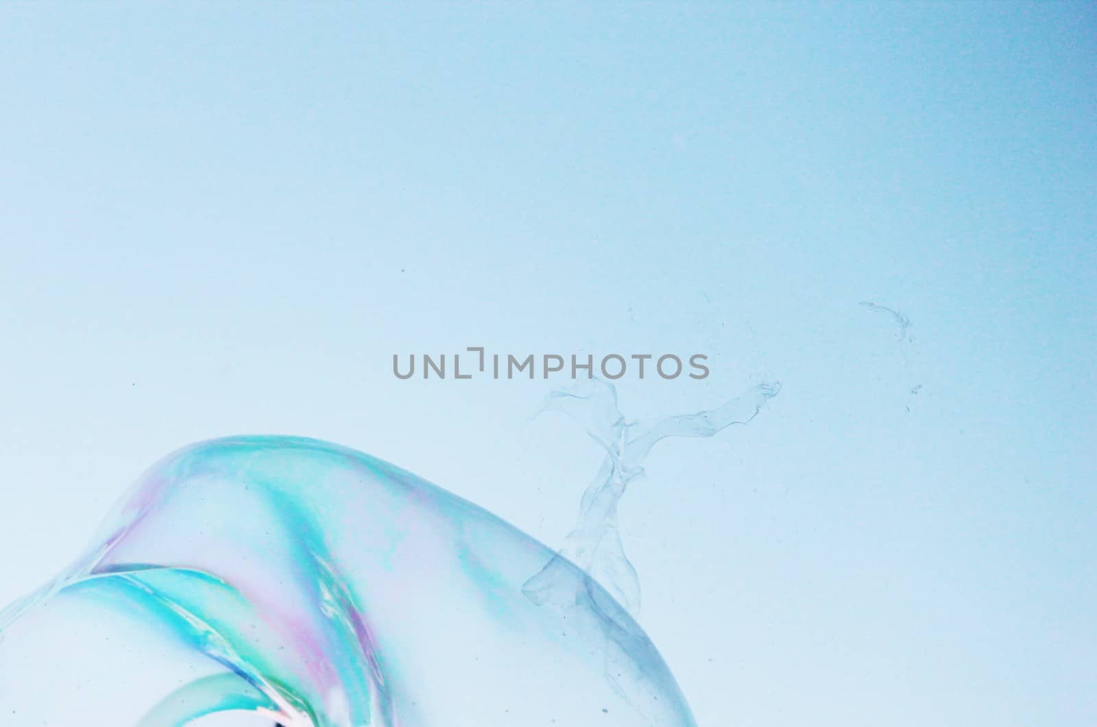 close-up soap bubble background modern simple abstract design with copyspace by cheekylorns