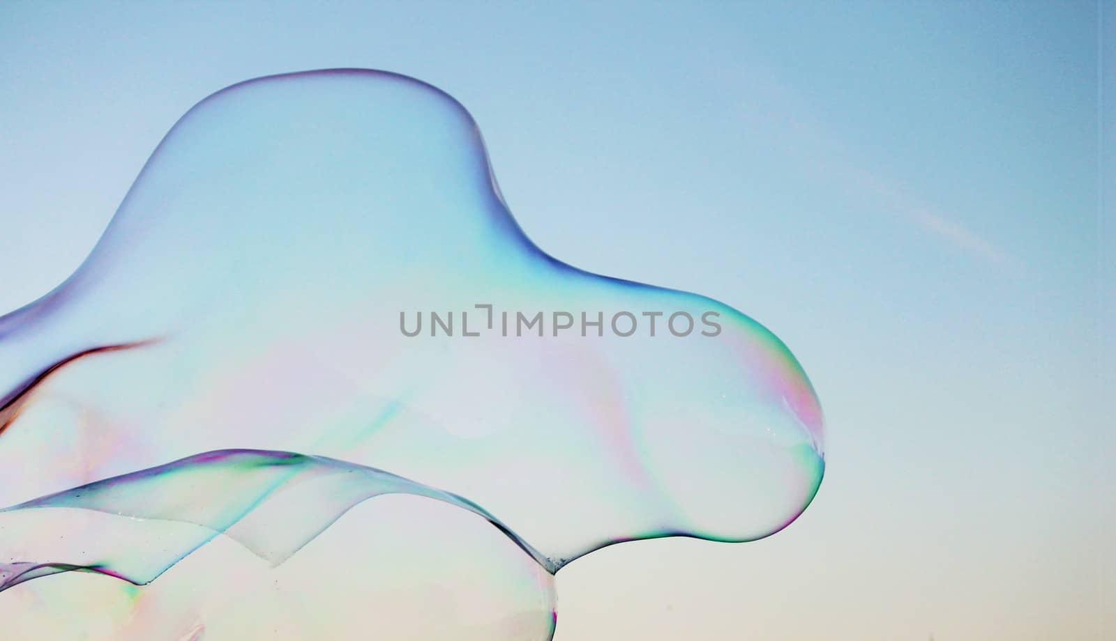 close-up soap bubble background modern simple abstract design with copyspace by cheekylorns