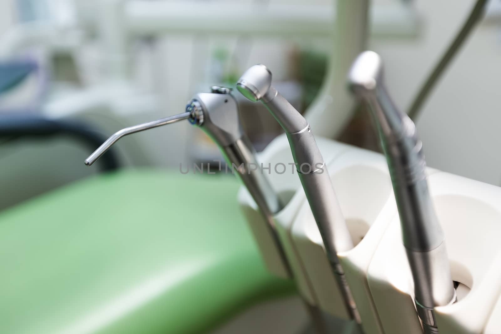 Dental Equipment. Bright colors. Close-up by timofeev