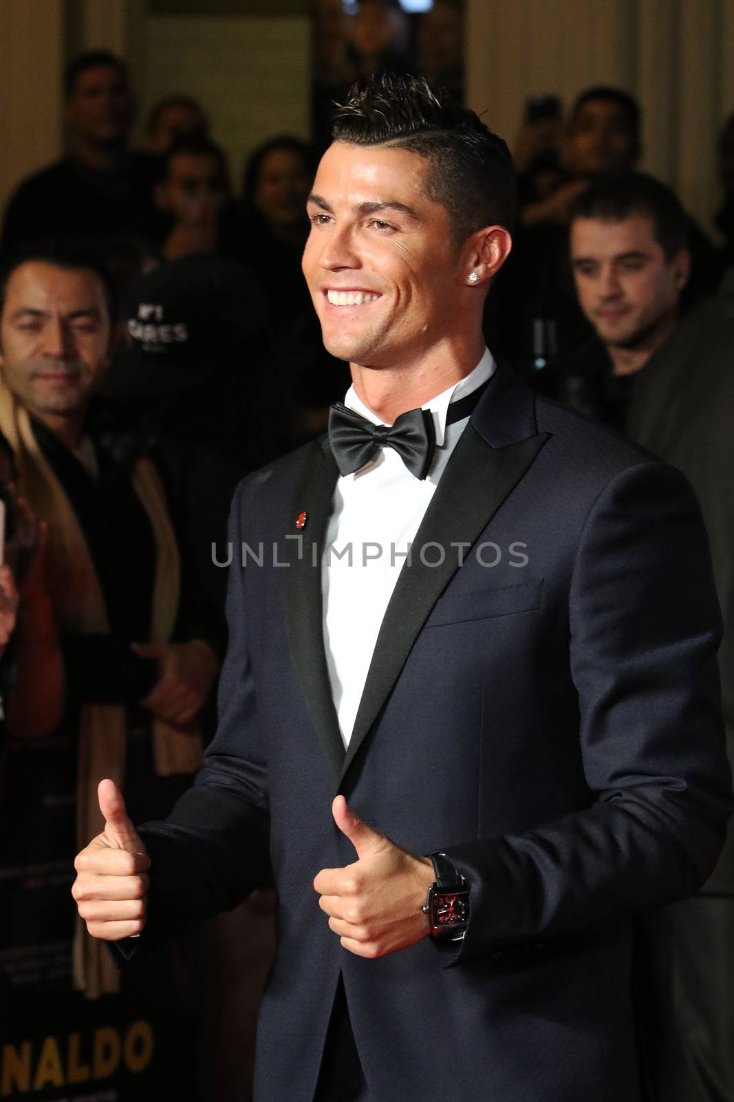 UNITED KINGDOM, London: Cristiano Ronaldo attends the world premiere of the documentary Ronaldo at Vue West End cinema at Leicester Square, London on November 9, 2015. 