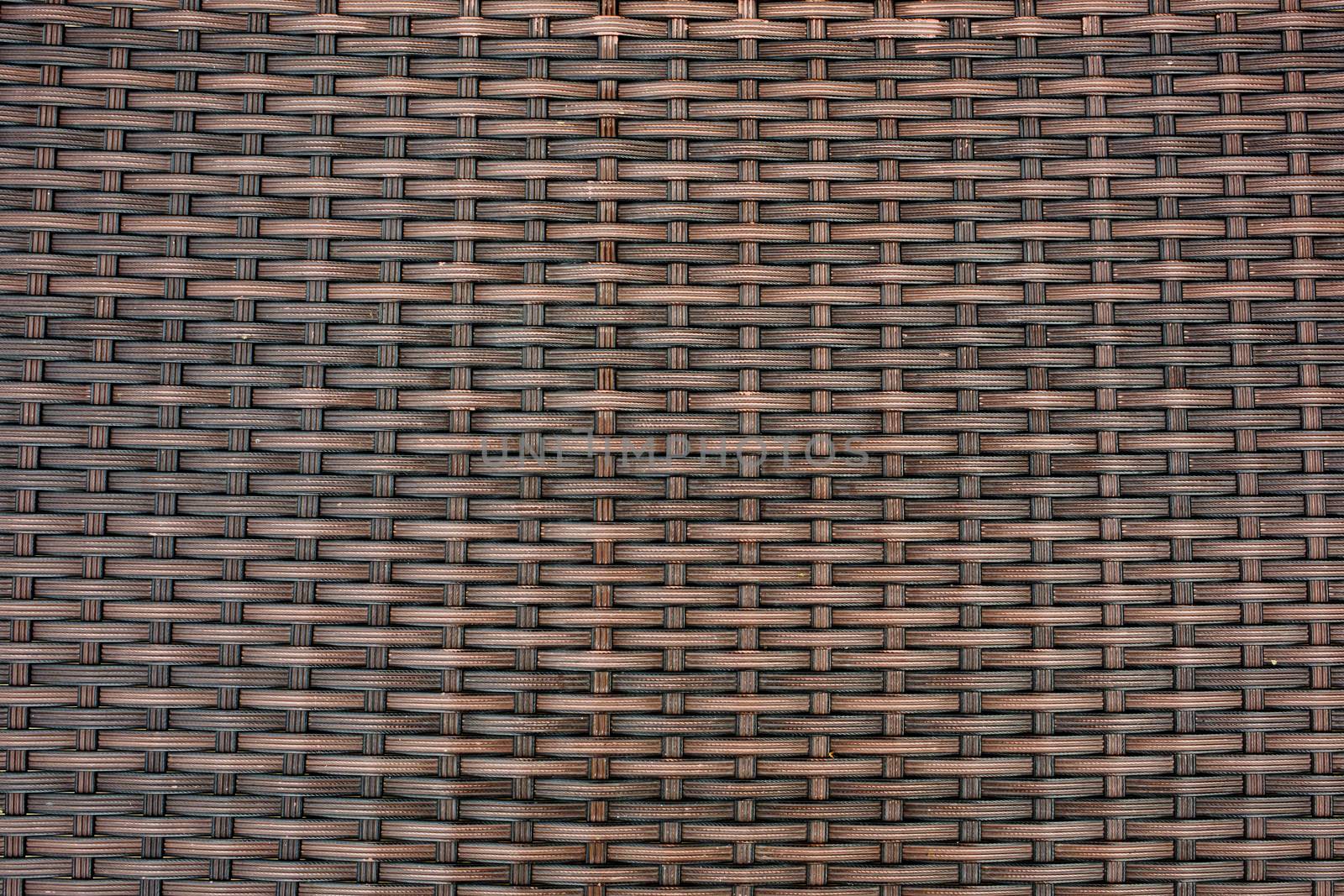 Rattan Basket close-up texture.