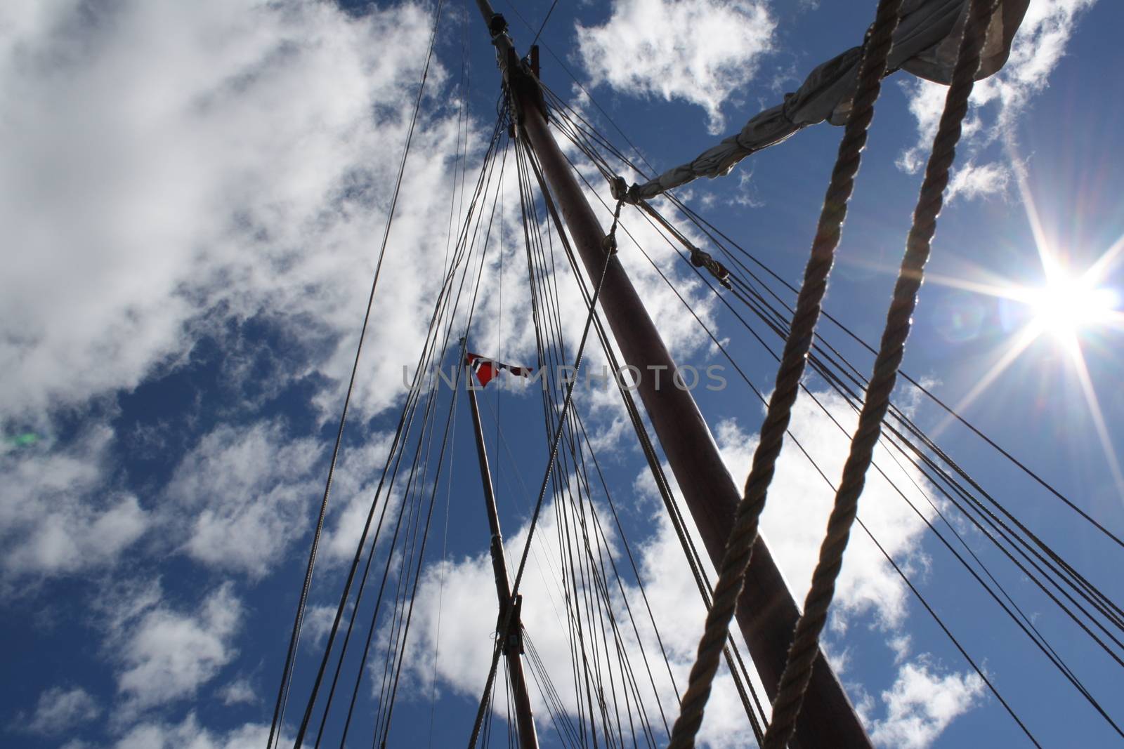 Old ship, in the sun