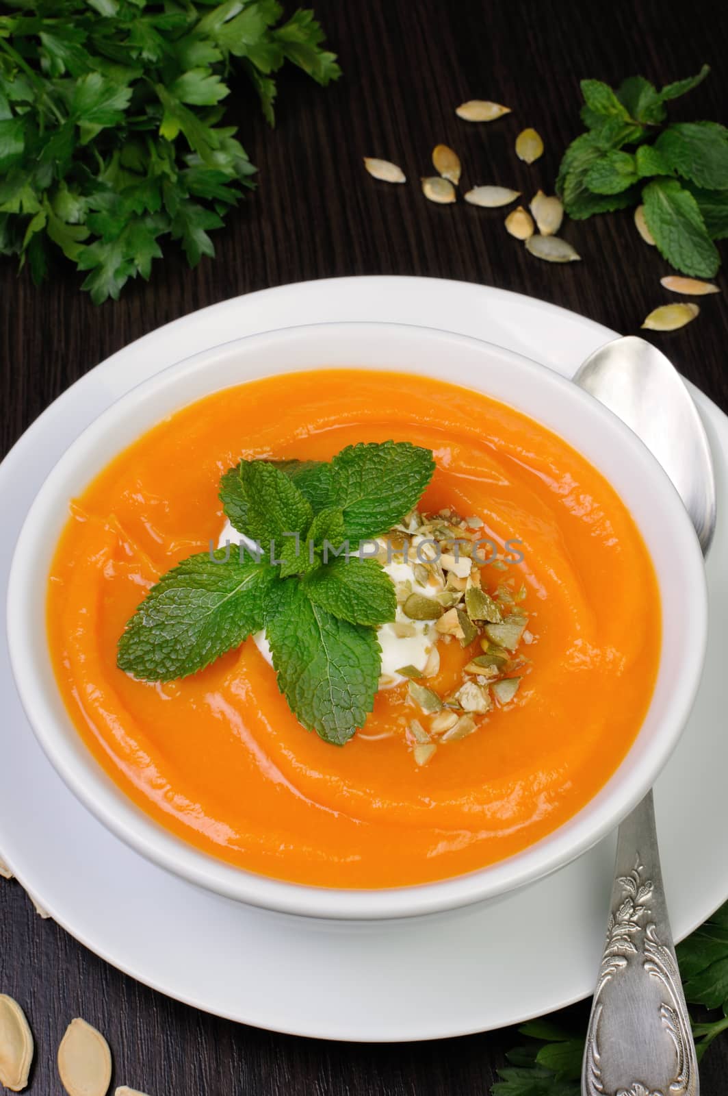 Pumpkin soup puree by Apolonia