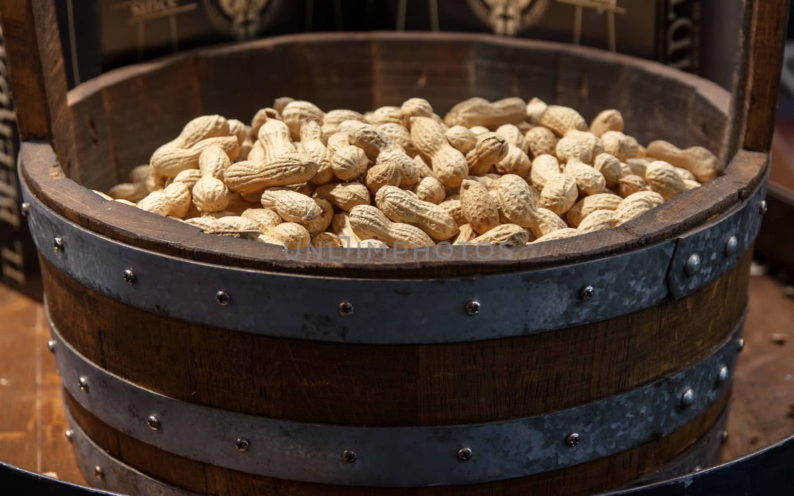 basket of peanut by goghy73